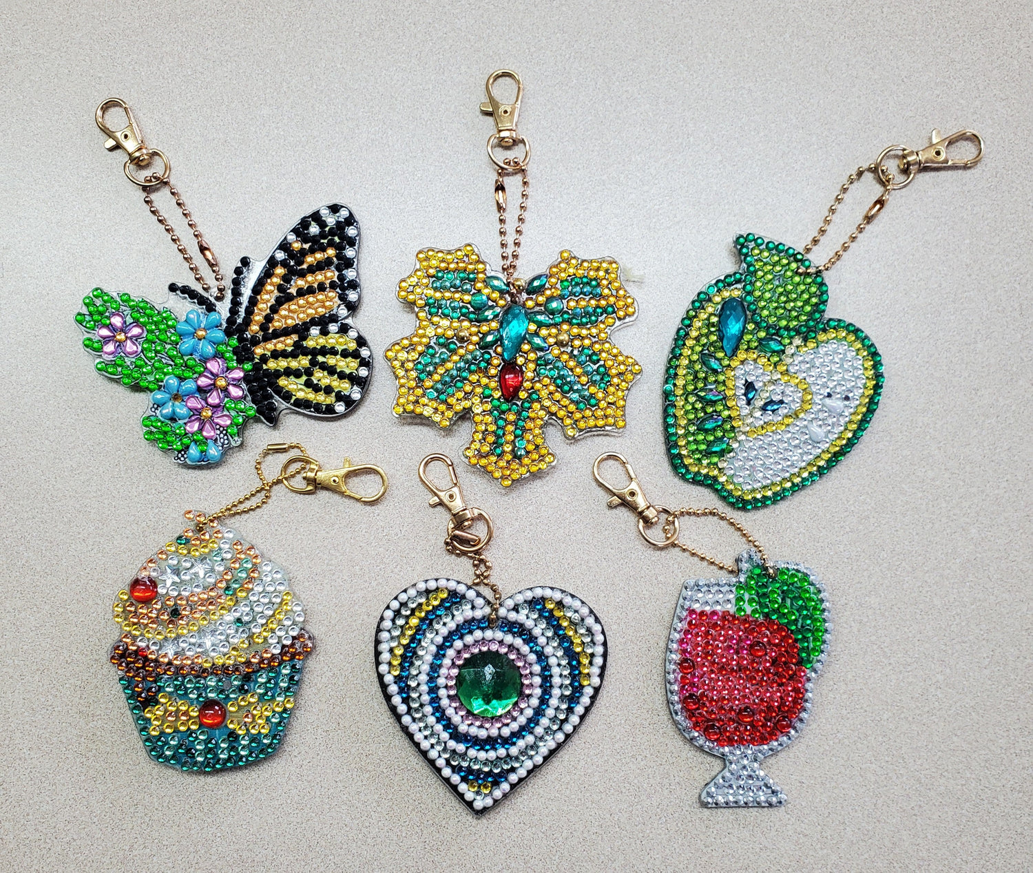 Diamond Painting Key Chains